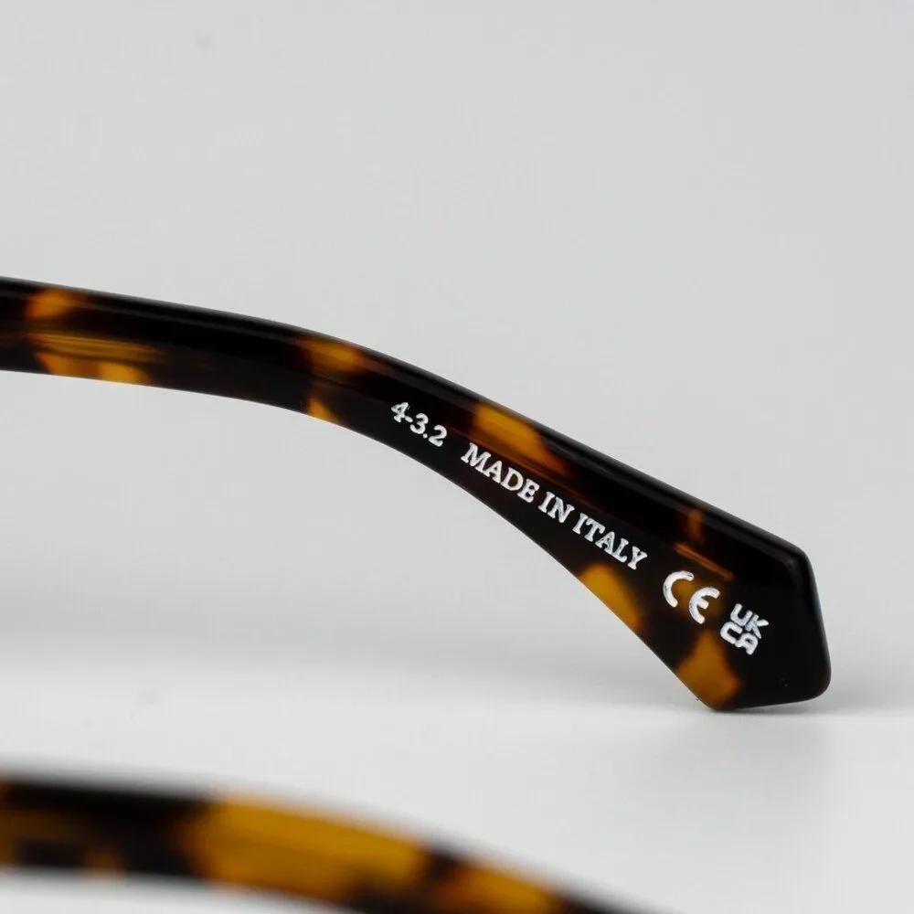 Off-White FILLMORE Men Sunglasses Havana Grey Square OERI124 6007 NEW AUTHENTIC